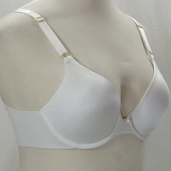 36DD Vanity Fair 75345 Beauty Back Full Coverage UW Bra White NWT - Picture 5 of 6